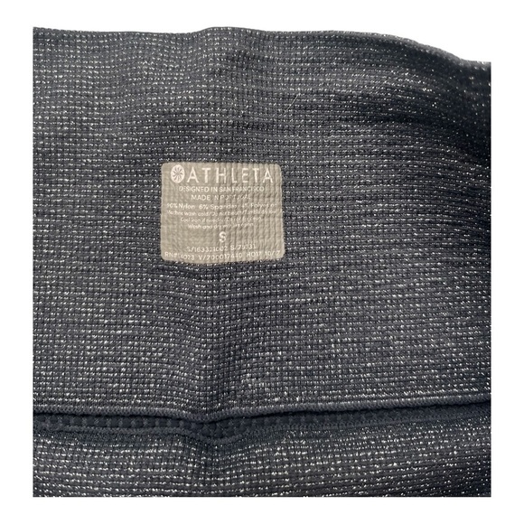 Athleta grey and silver seamless glimmer sparkle leggings - Picture 10 of 10